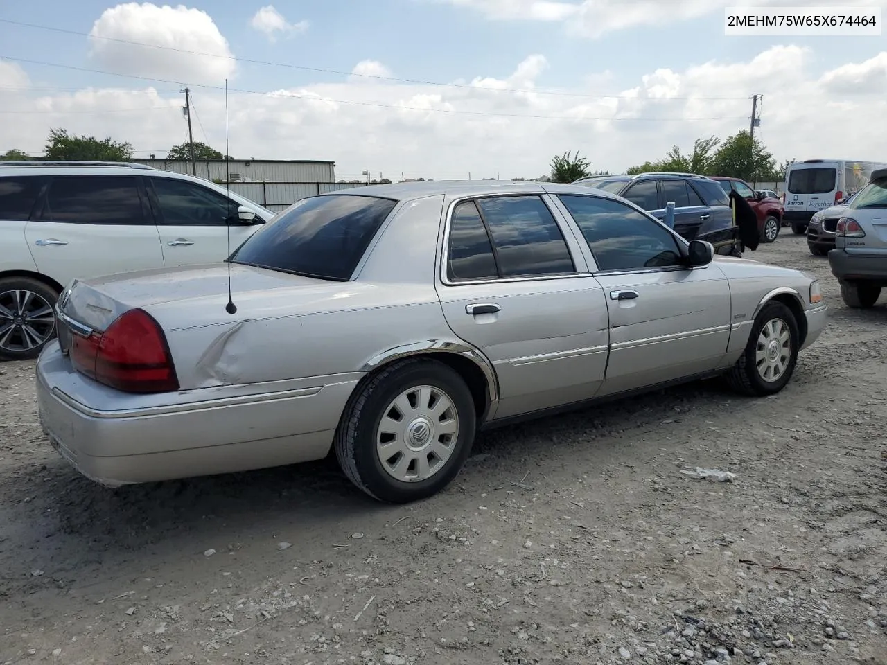 2005 Mercury Grand Marquis Ls VIN: 2MEHM75W65X674464 Lot: 70268344