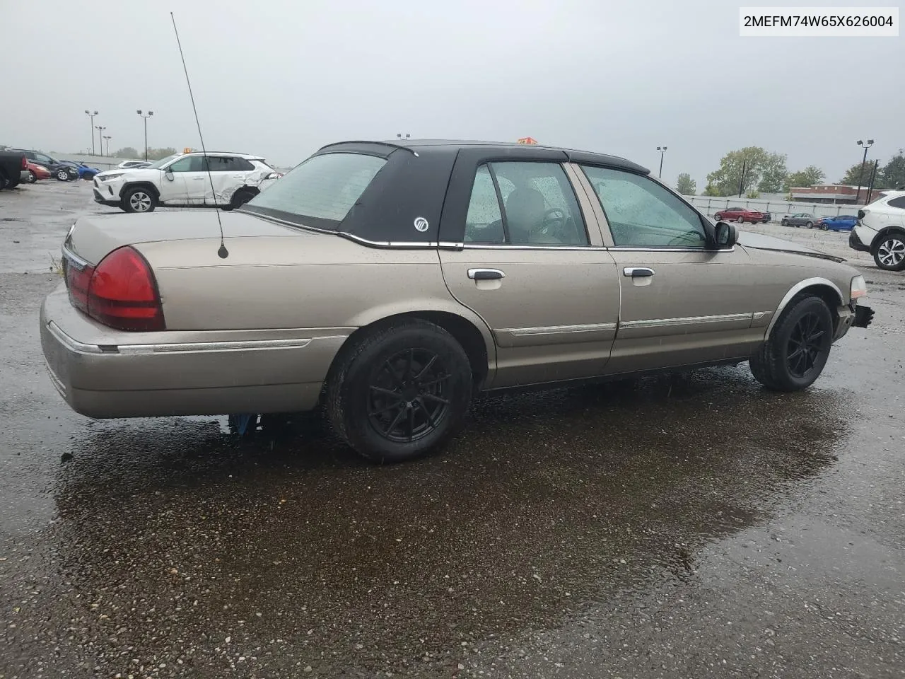 2005 Mercury Grand Marquis Gs VIN: 2MEFM74W65X626004 Lot: 71220704