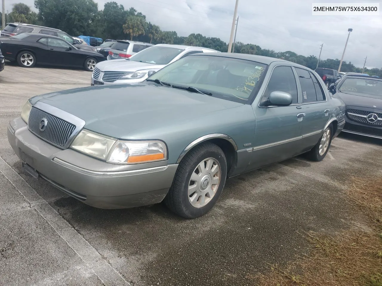 2005 Mercury Grand Marquis Ls VIN: 2MEHM75W75X634300 Lot: 74638084