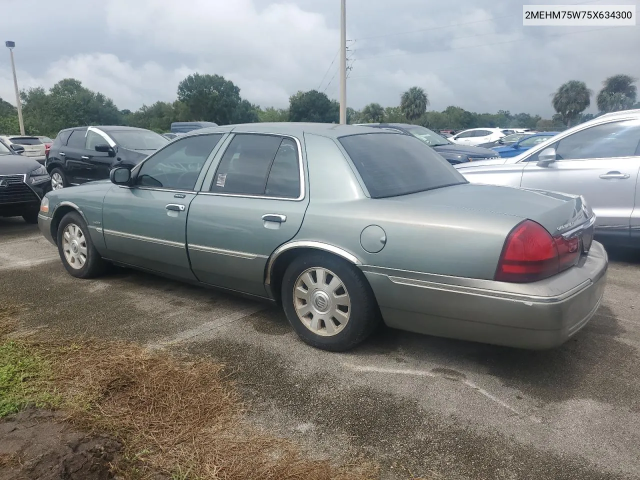 2005 Mercury Grand Marquis Ls VIN: 2MEHM75W75X634300 Lot: 74638084