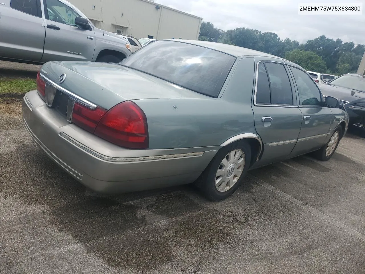 2005 Mercury Grand Marquis Ls VIN: 2MEHM75W75X634300 Lot: 74638084