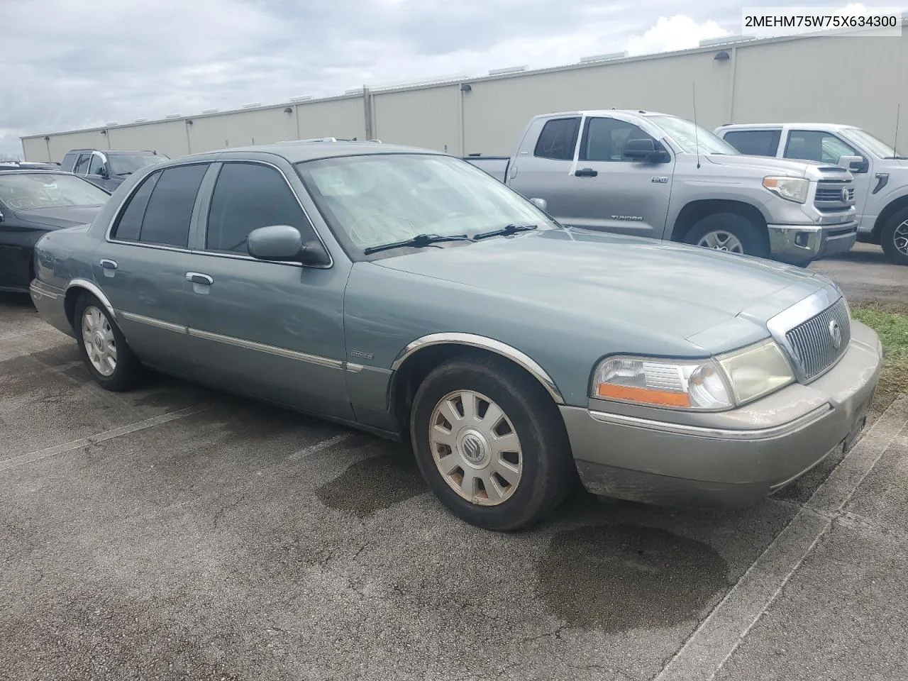 2005 Mercury Grand Marquis Ls VIN: 2MEHM75W75X634300 Lot: 74638084