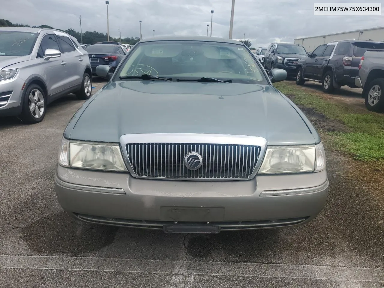 2005 Mercury Grand Marquis Ls VIN: 2MEHM75W75X634300 Lot: 74638084