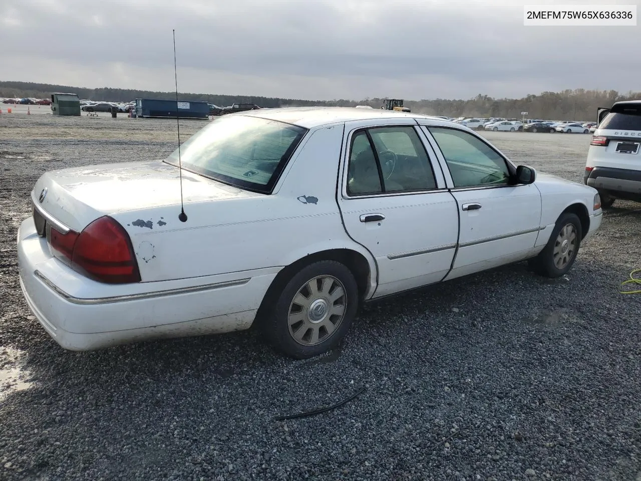 2005 Mercury Grand Marquis Ls VIN: 2MEFM75W65X636336 Lot: 77497844