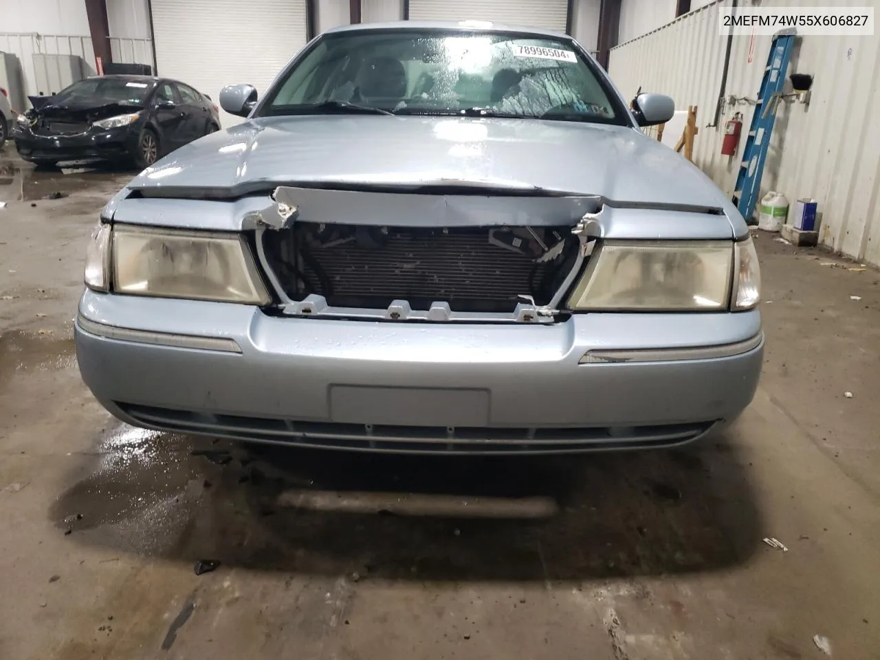 2005 Mercury Grand Marquis Gs VIN: 2MEFM74W55X606827 Lot: 78996504