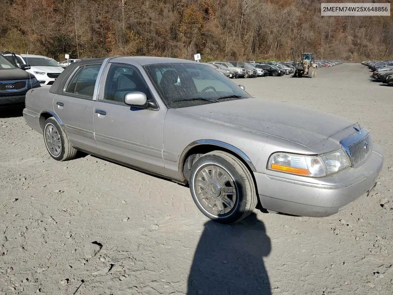 2005 Mercury Grand Marquis Gs VIN: 2MEFM74W25X648856 Lot: 79836344