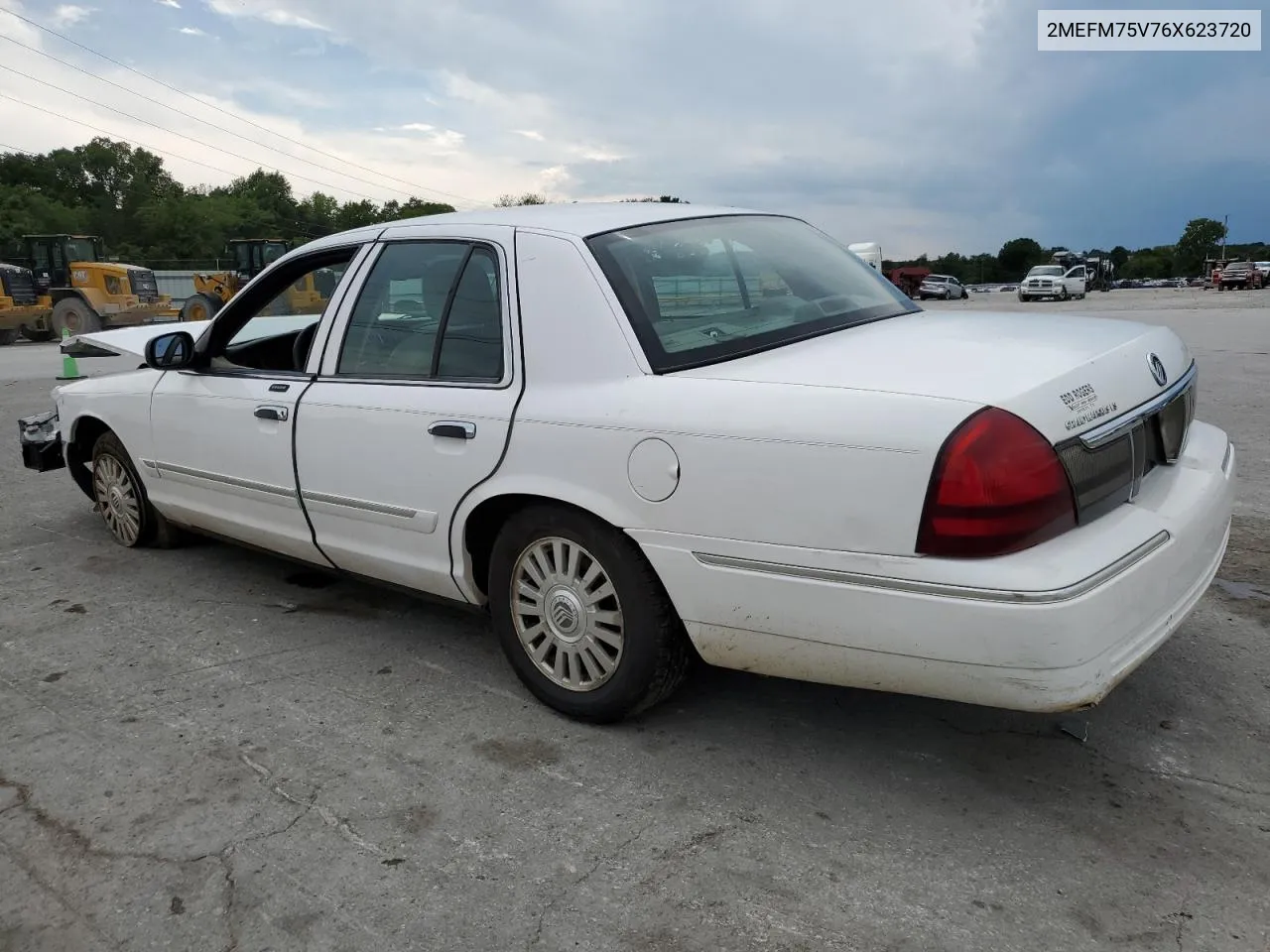 2006 Mercury Grand Marquis Ls VIN: 2MEFM75V76X623720 Lot: 64167424