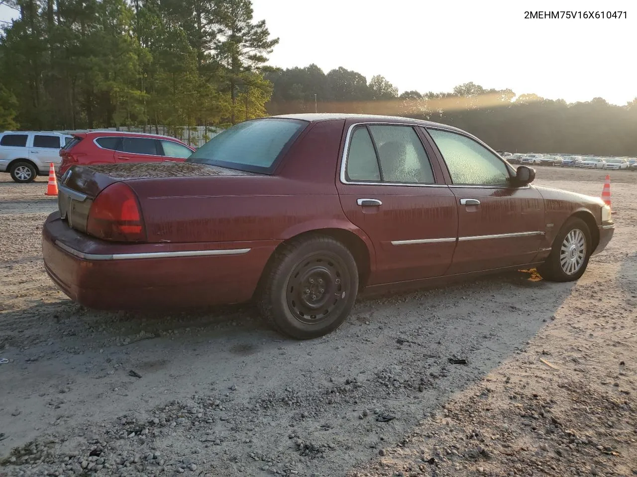 2006 Mercury Grand Marquis Ls VIN: 2MEHM75V16X610471 Lot: 67615864