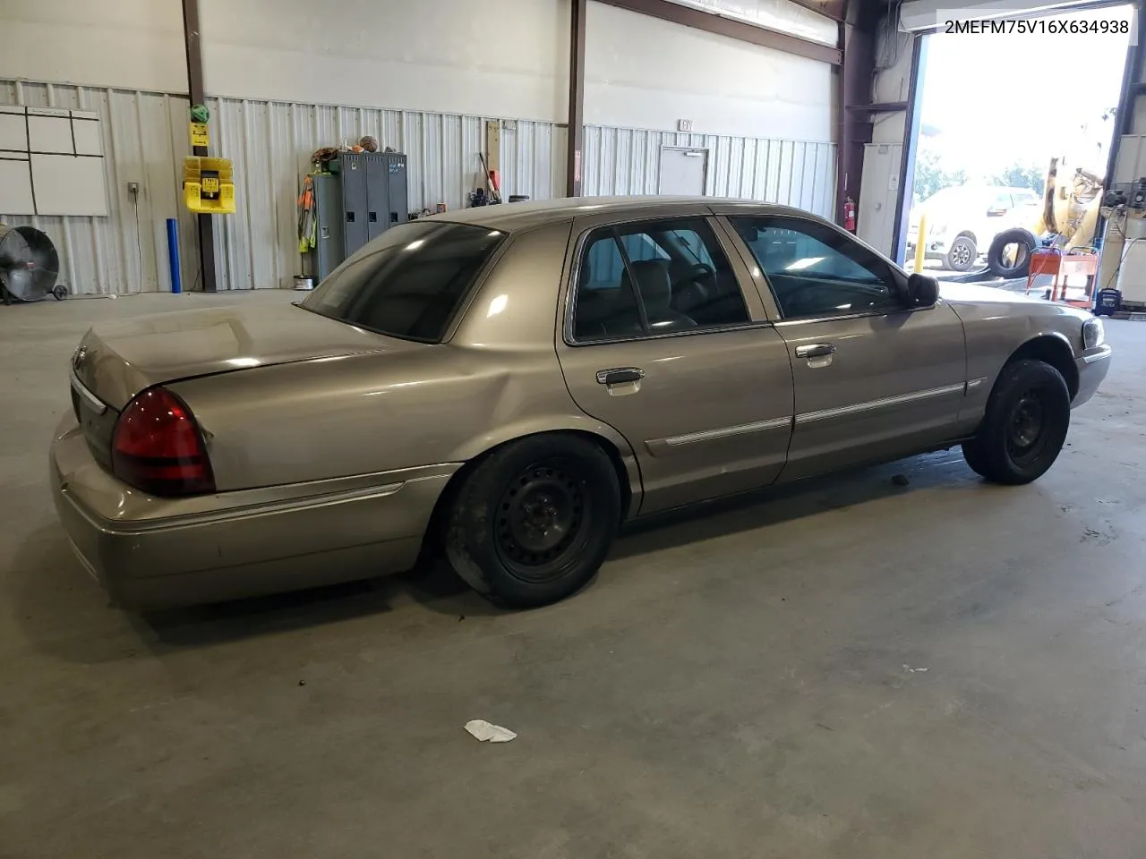 2006 Mercury Grand Marquis Ls VIN: 2MEFM75V16X634938 Lot: 69432234