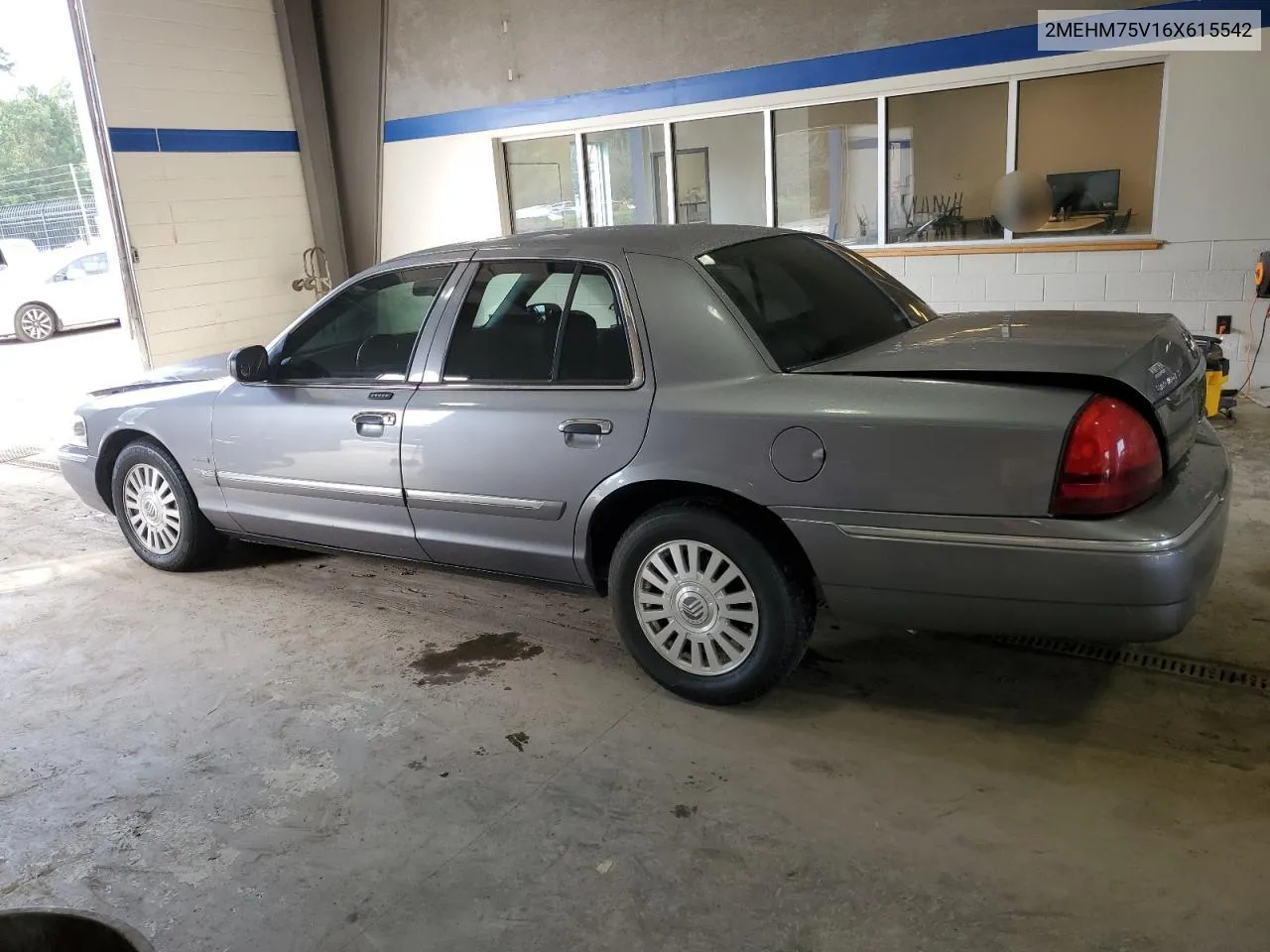 2006 Mercury Grand Marquis Ls VIN: 2MEHM75V16X615542 Lot: 72572314