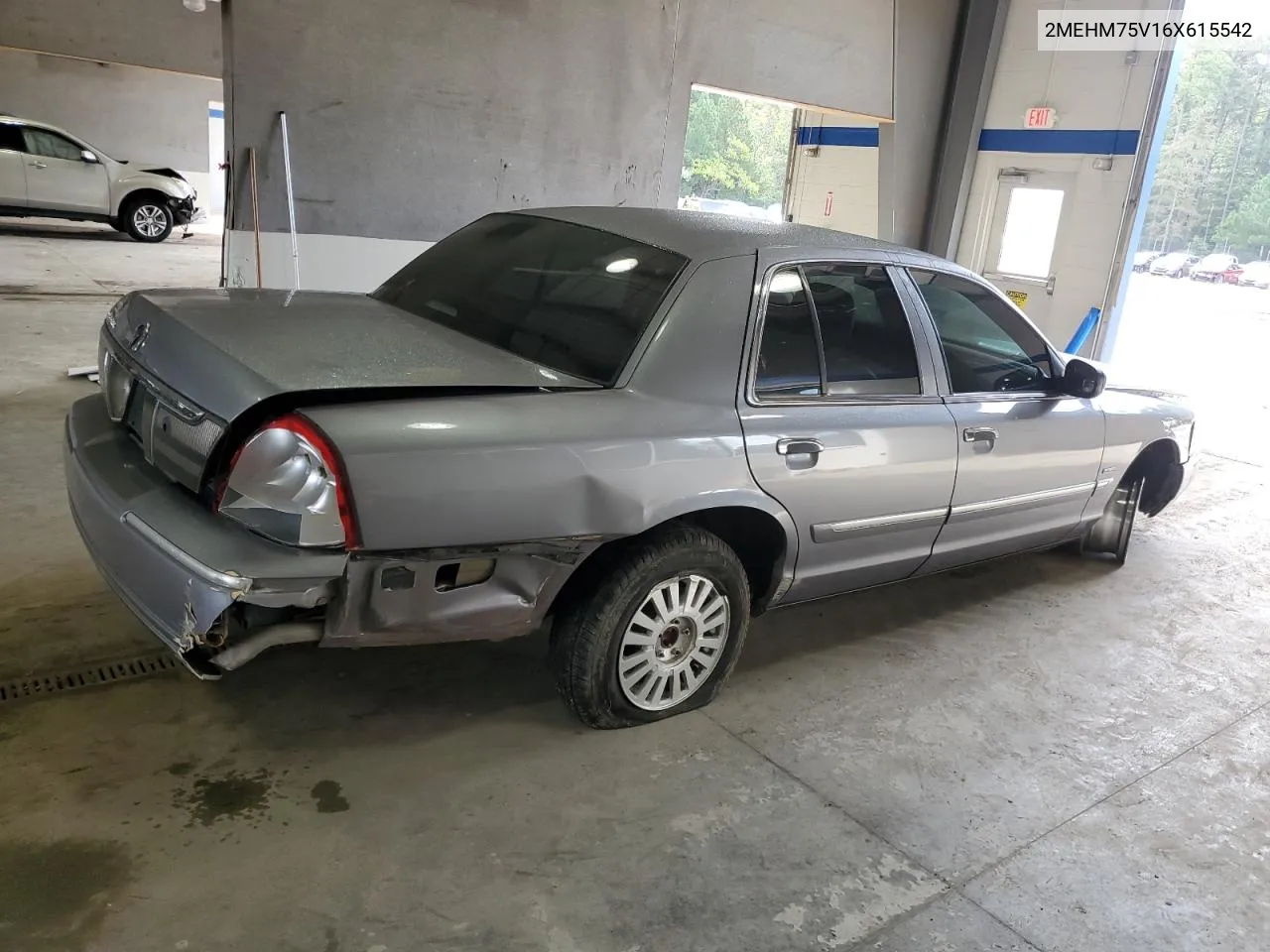 2006 Mercury Grand Marquis Ls VIN: 2MEHM75V16X615542 Lot: 72572314