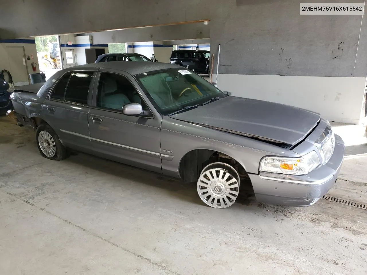 2006 Mercury Grand Marquis Ls VIN: 2MEHM75V16X615542 Lot: 72572314