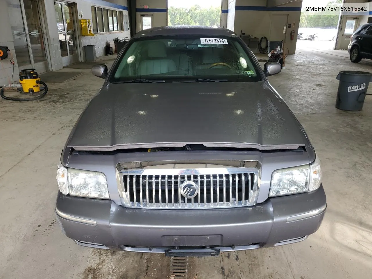 2006 Mercury Grand Marquis Ls VIN: 2MEHM75V16X615542 Lot: 72572314