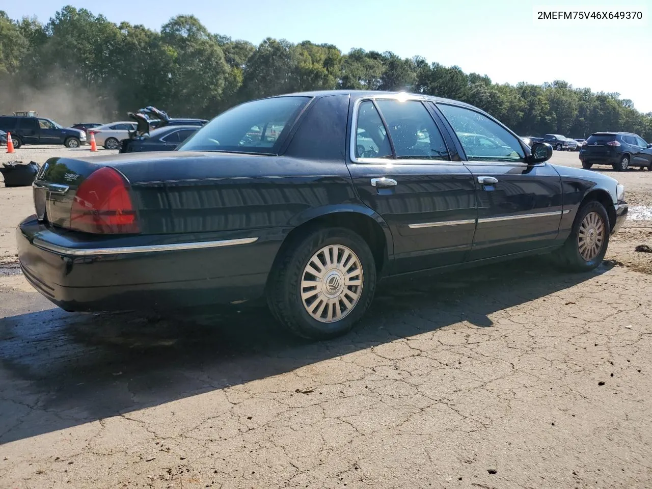 2006 Mercury Grand Marquis Ls VIN: 2MEFM75V46X649370 Lot: 74901324