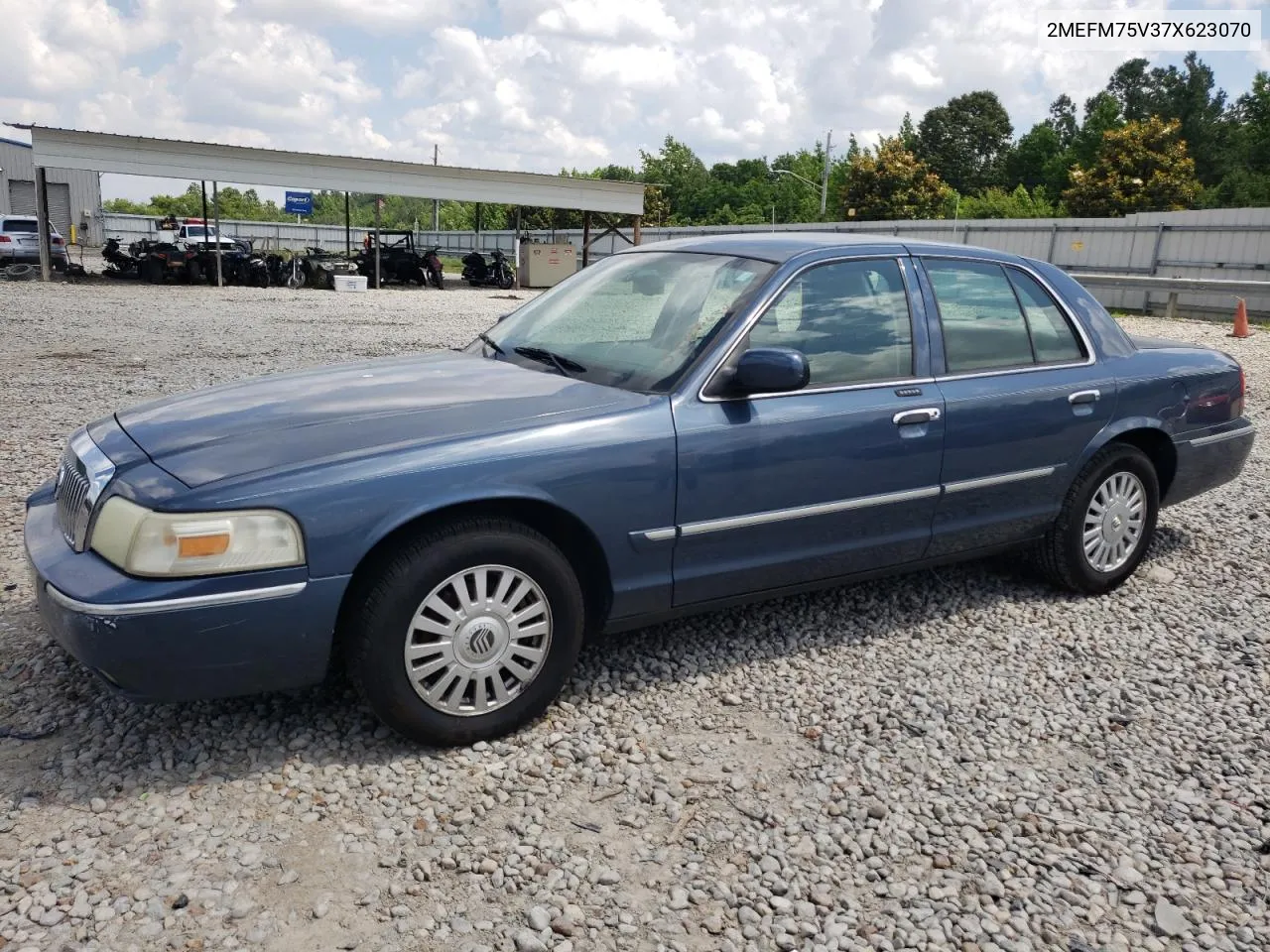 2007 Mercury Grand Marquis Ls VIN: 2MEFM75V37X623070 Lot: 55896634