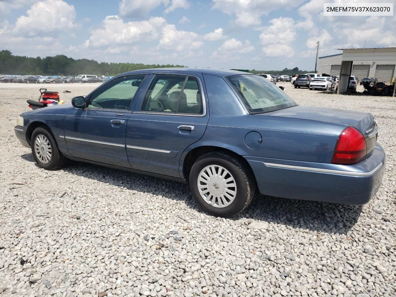 2007 Mercury Grand Marquis Ls VIN: 2MEFM75V37X623070 Lot: 55896634