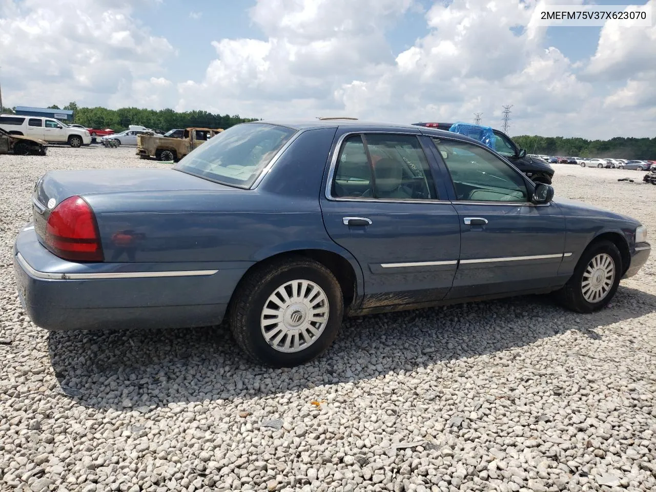 2007 Mercury Grand Marquis Ls VIN: 2MEFM75V37X623070 Lot: 55896634