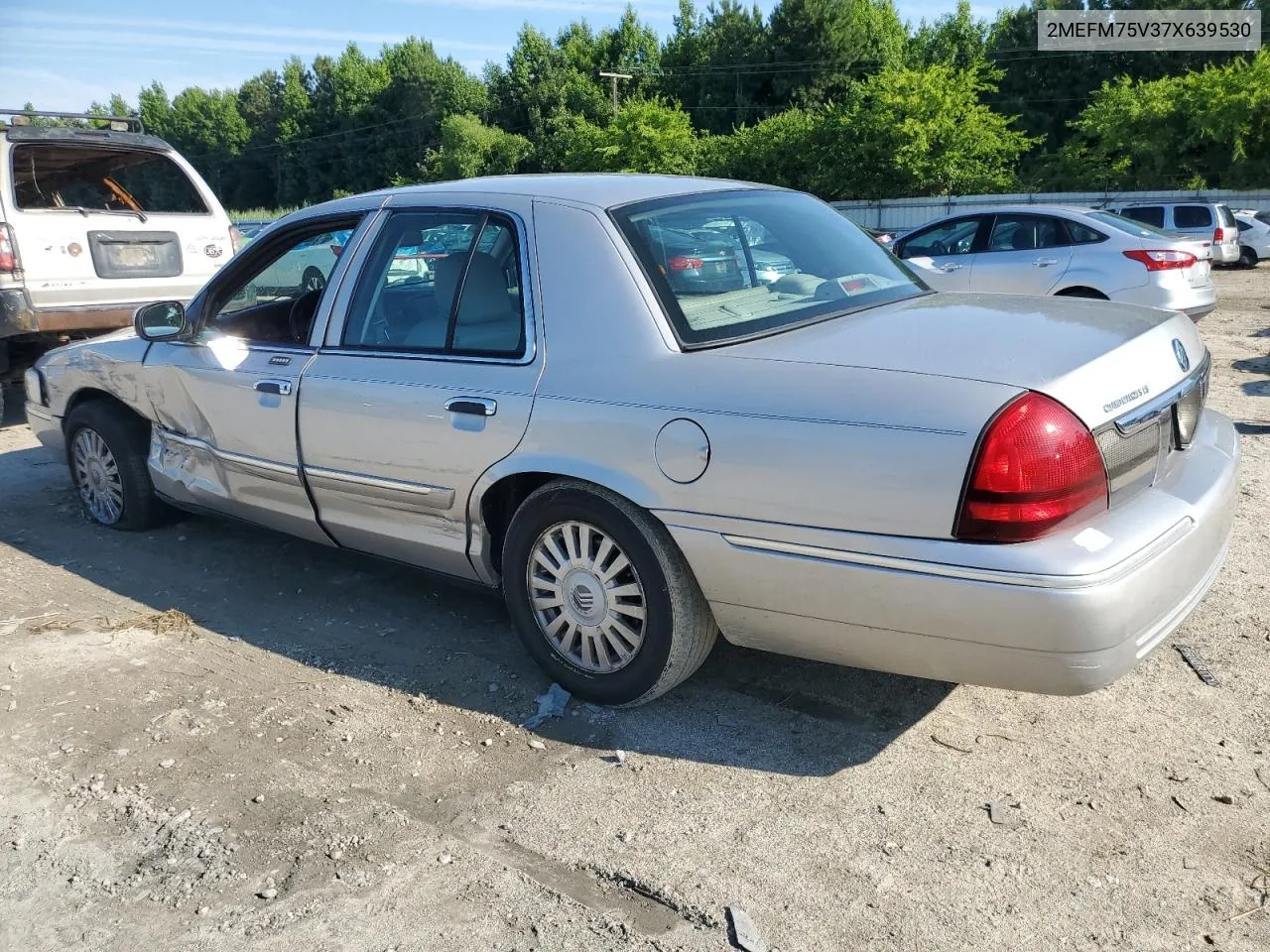 2007 Mercury Grand Marquis Ls VIN: 2MEFM75V37X639530 Lot: 59939054