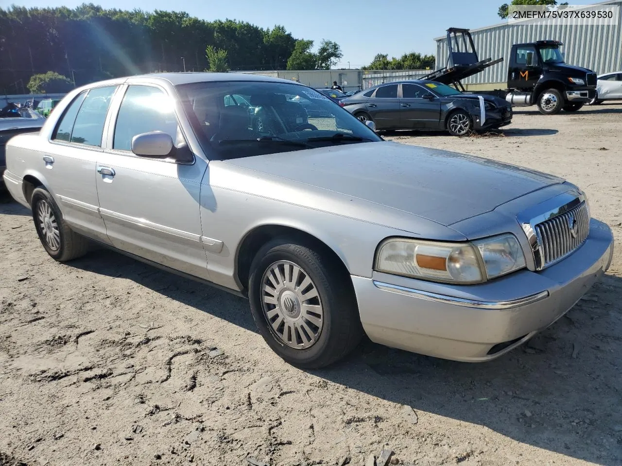 2007 Mercury Grand Marquis Ls VIN: 2MEFM75V37X639530 Lot: 59939054