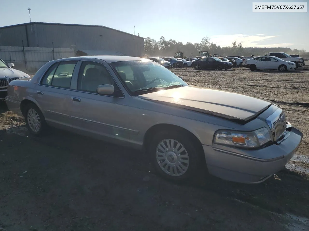 2MEFM75V67X637657 2007 Mercury Grand Marquis Ls