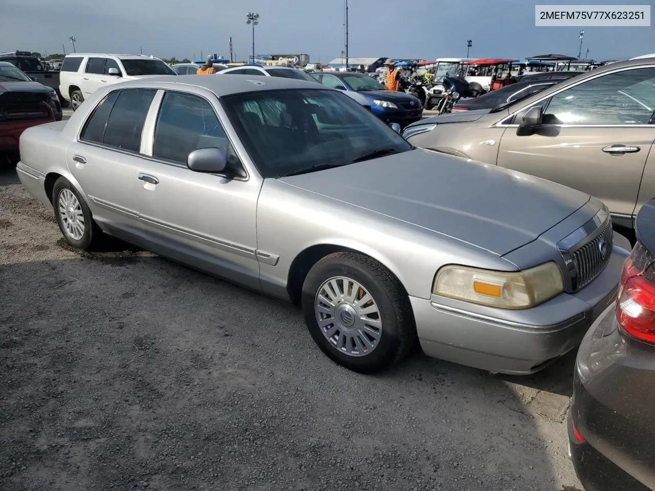 2007 Mercury Grand Marquis Ls VIN: 2MEFM75V77X623251 Lot: 76282824