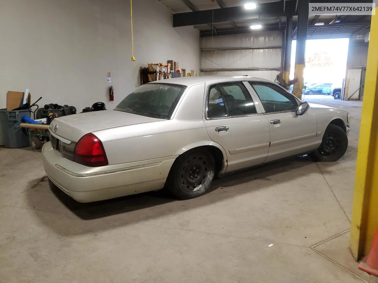 2007 Mercury Grand Marquis Gs VIN: 2MEFM74V77X642139 Lot: 77645214