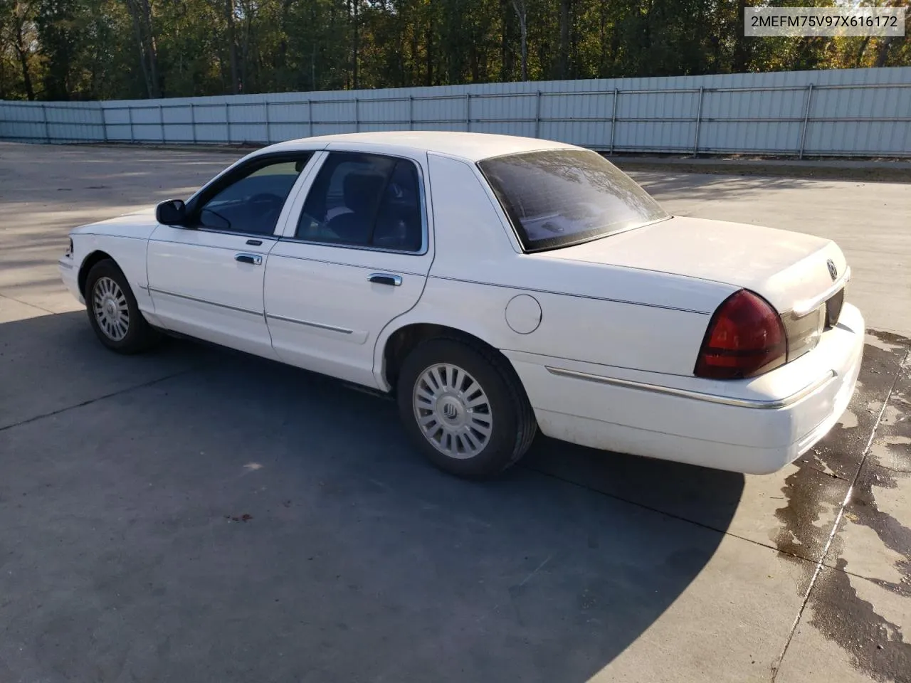 2007 Mercury Grand Marquis Ls VIN: 2MEFM75V97X616172 Lot: 78237054