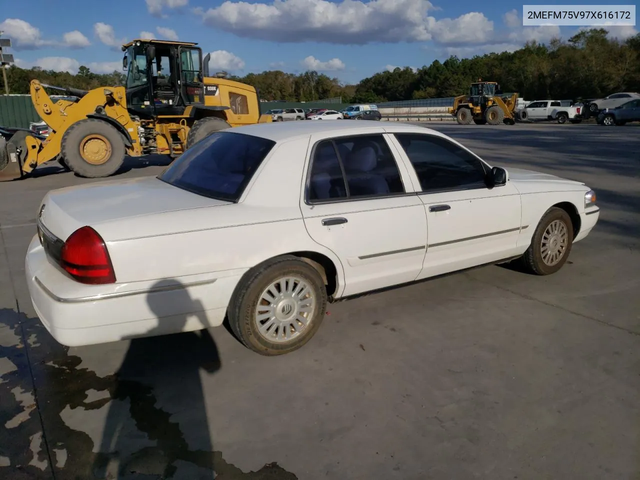 2007 Mercury Grand Marquis Ls VIN: 2MEFM75V97X616172 Lot: 78237054