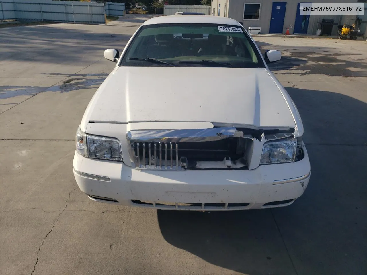 2007 Mercury Grand Marquis Ls VIN: 2MEFM75V97X616172 Lot: 78237054