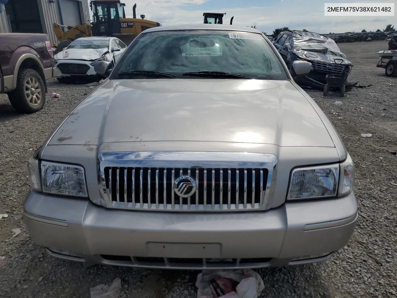 2MEFM75V38X621482 2008 Mercury Grand Marquis Ls