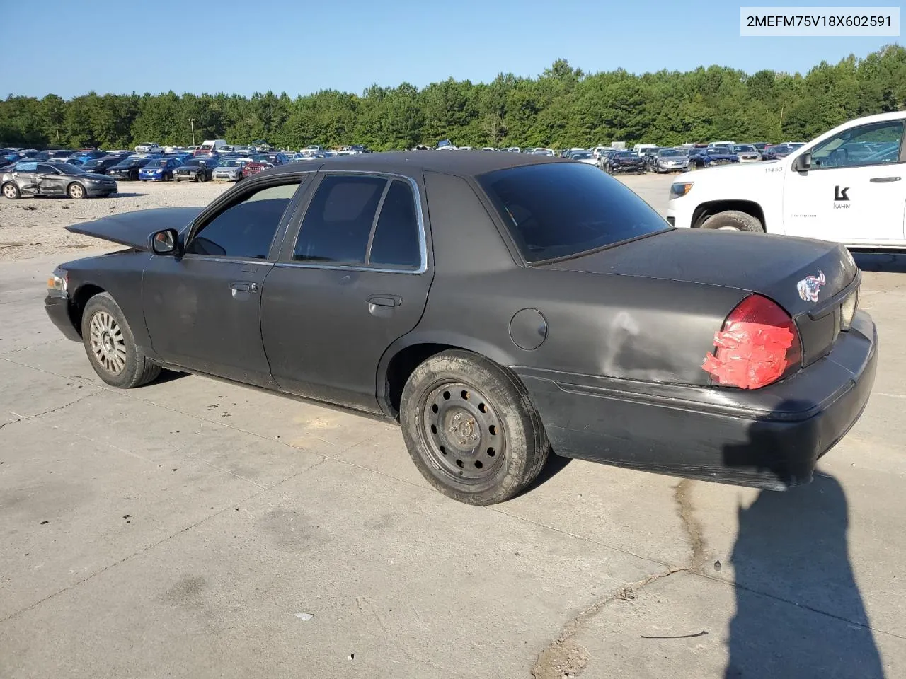 2008 Mercury Grand Marquis Ls VIN: 2MEFM75V18X602591 Lot: 68846744