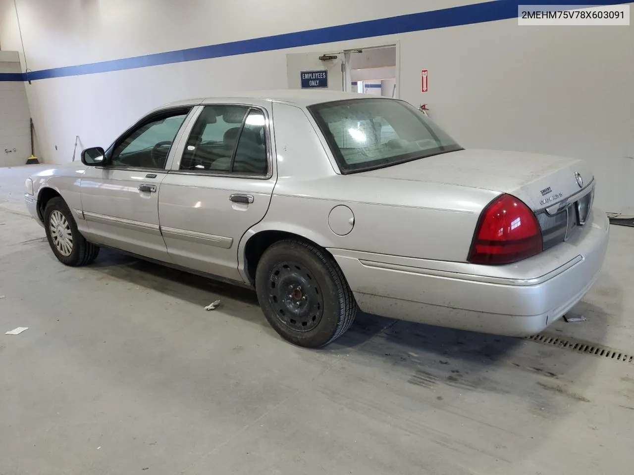 2008 Mercury Grand Marquis Ls VIN: 2MEHM75V78X603091 Lot: 76592484