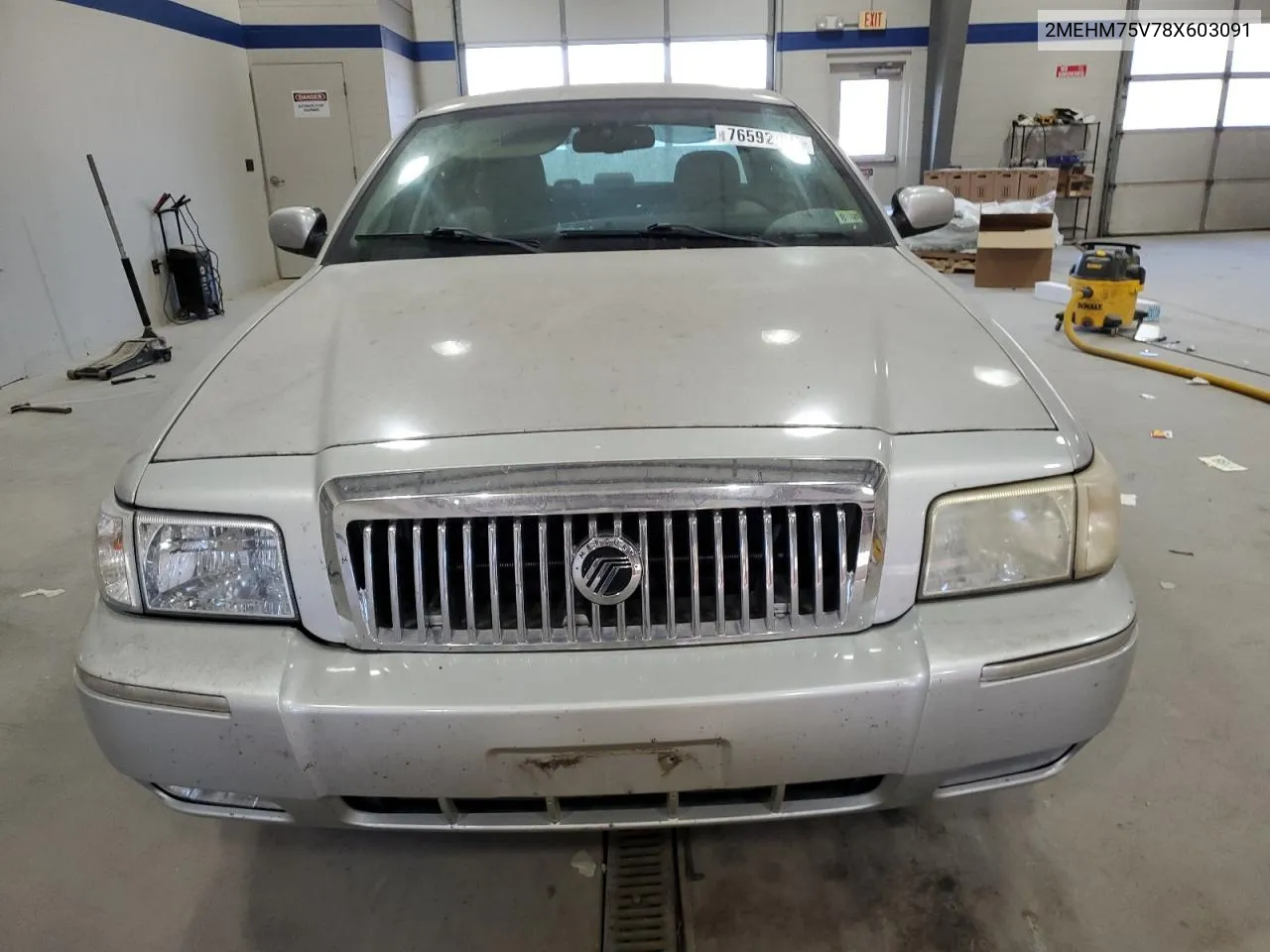 2008 Mercury Grand Marquis Ls VIN: 2MEHM75V78X603091 Lot: 76592484