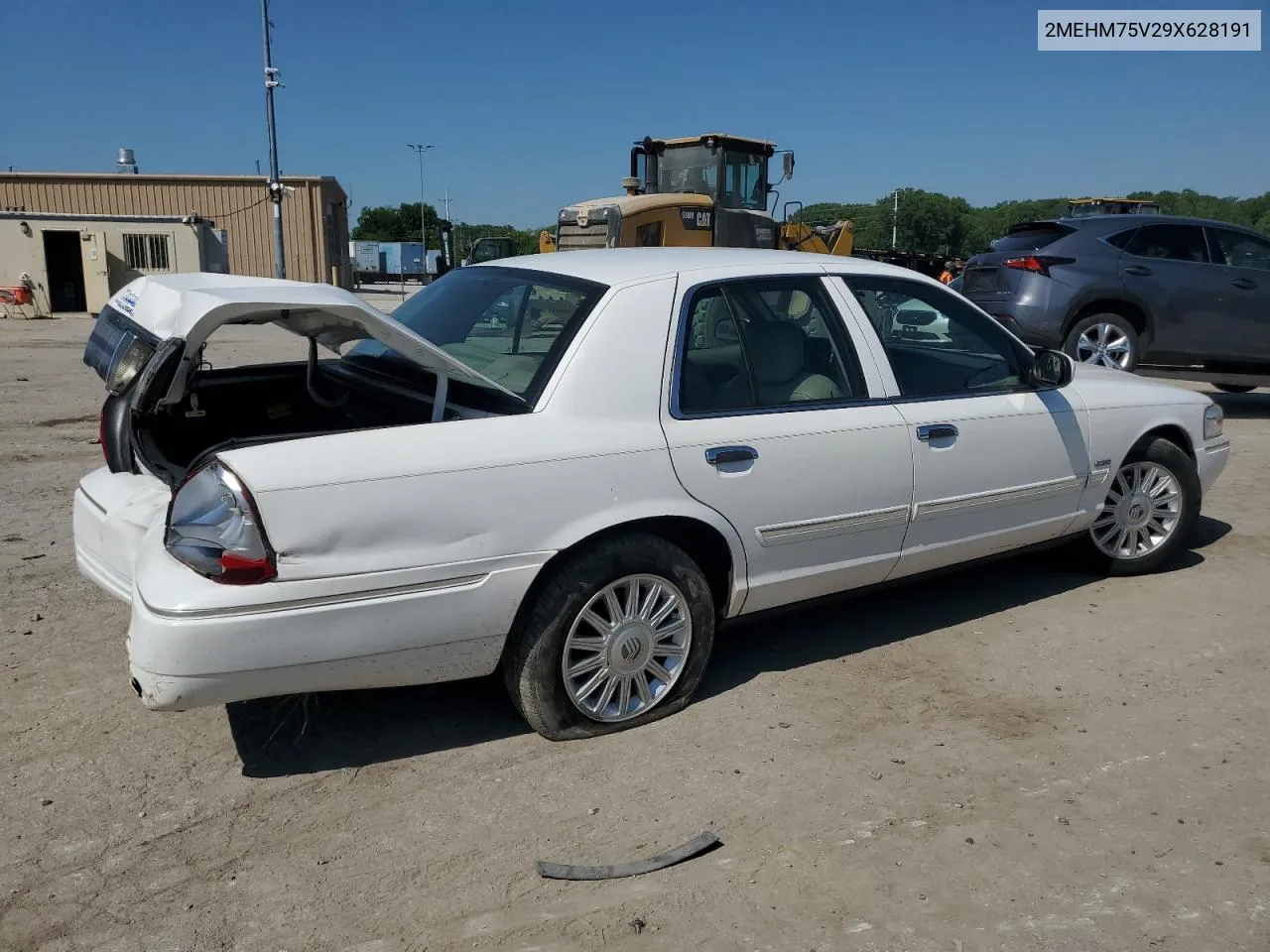 2009 Mercury Grand Marquis Ls VIN: 2MEHM75V29X628191 Lot: 58783434