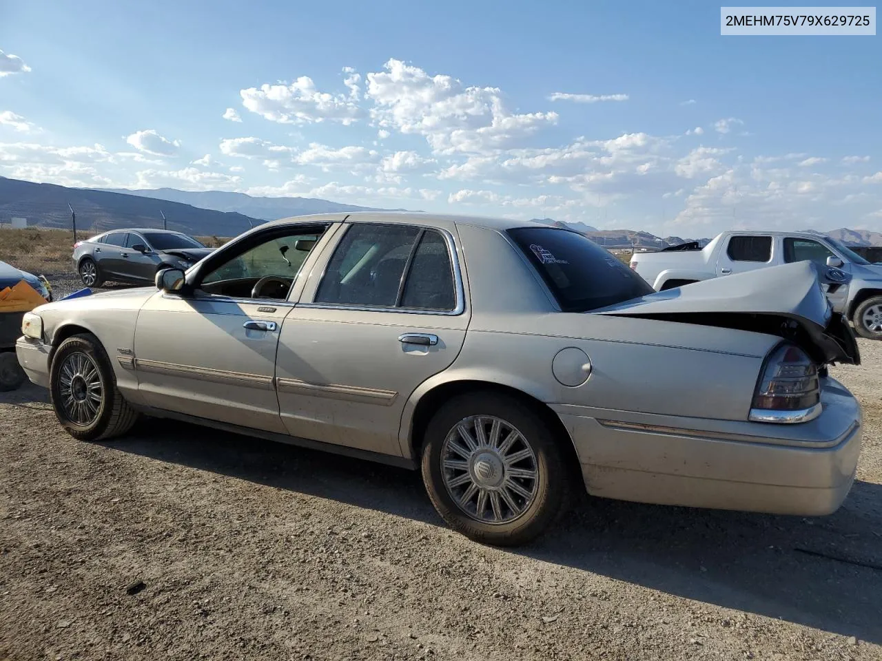 2009 Mercury Grand Marquis Ls VIN: 2MEHM75V79X629725 Lot: 69531264