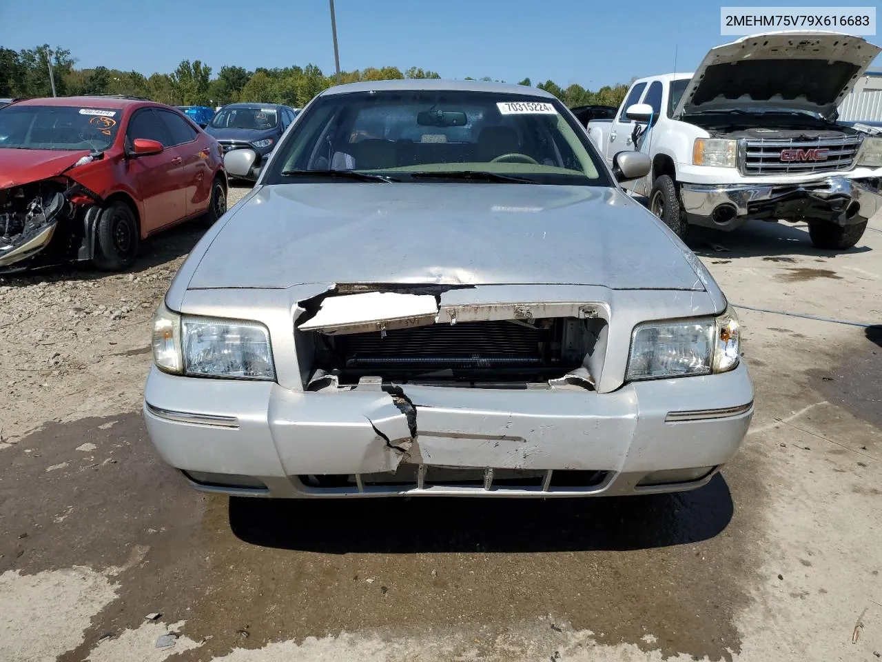 2009 Mercury Grand Marquis Ls VIN: 2MEHM75V79X616683 Lot: 70315224