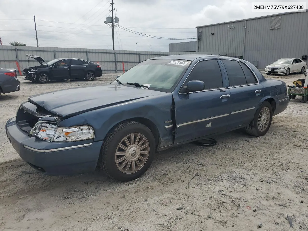 2009 Mercury Grand Marquis Ls VIN: 2MEHM75V79X627408 Lot: 70576104