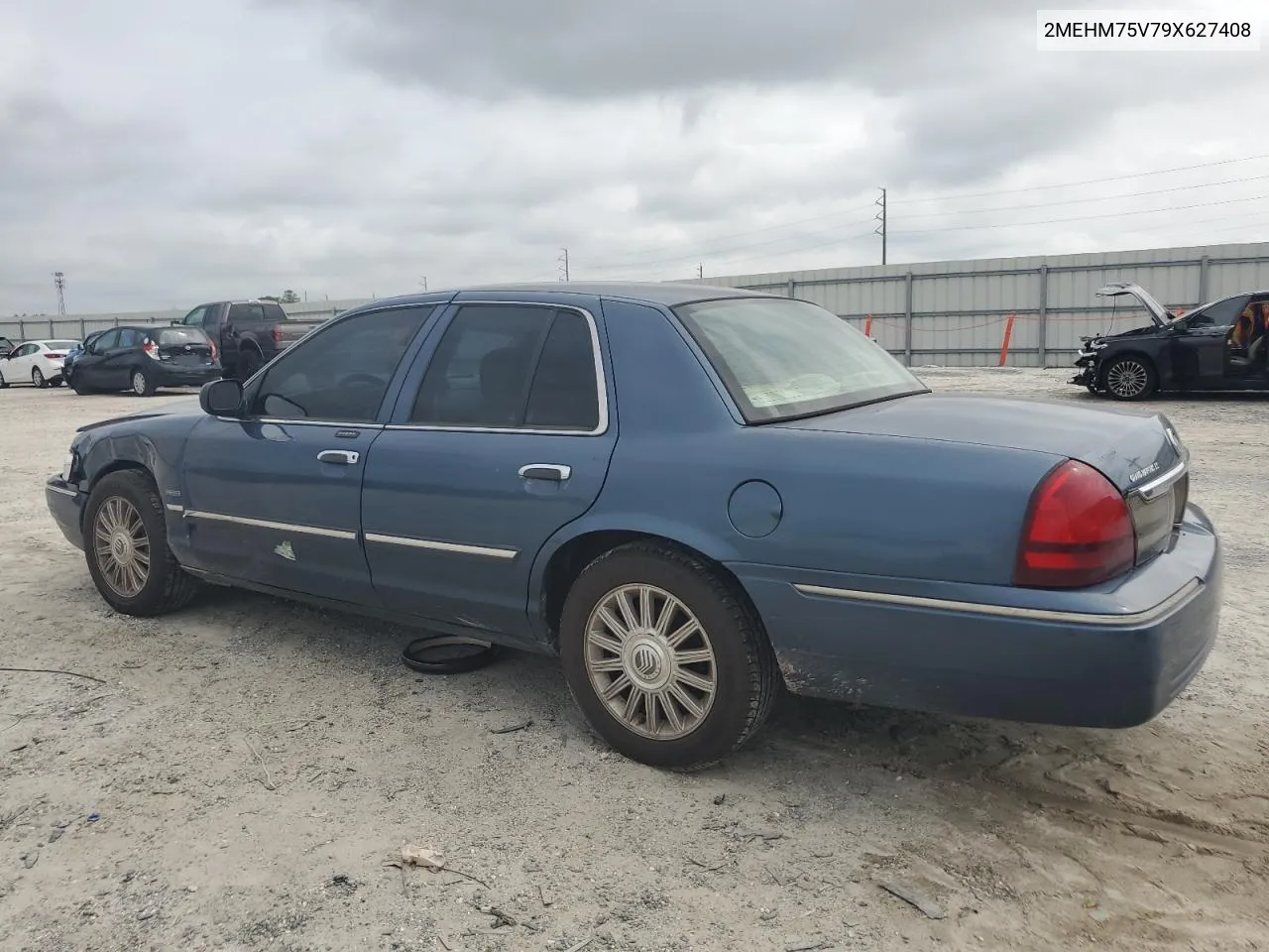 2009 Mercury Grand Marquis Ls VIN: 2MEHM75V79X627408 Lot: 70576104