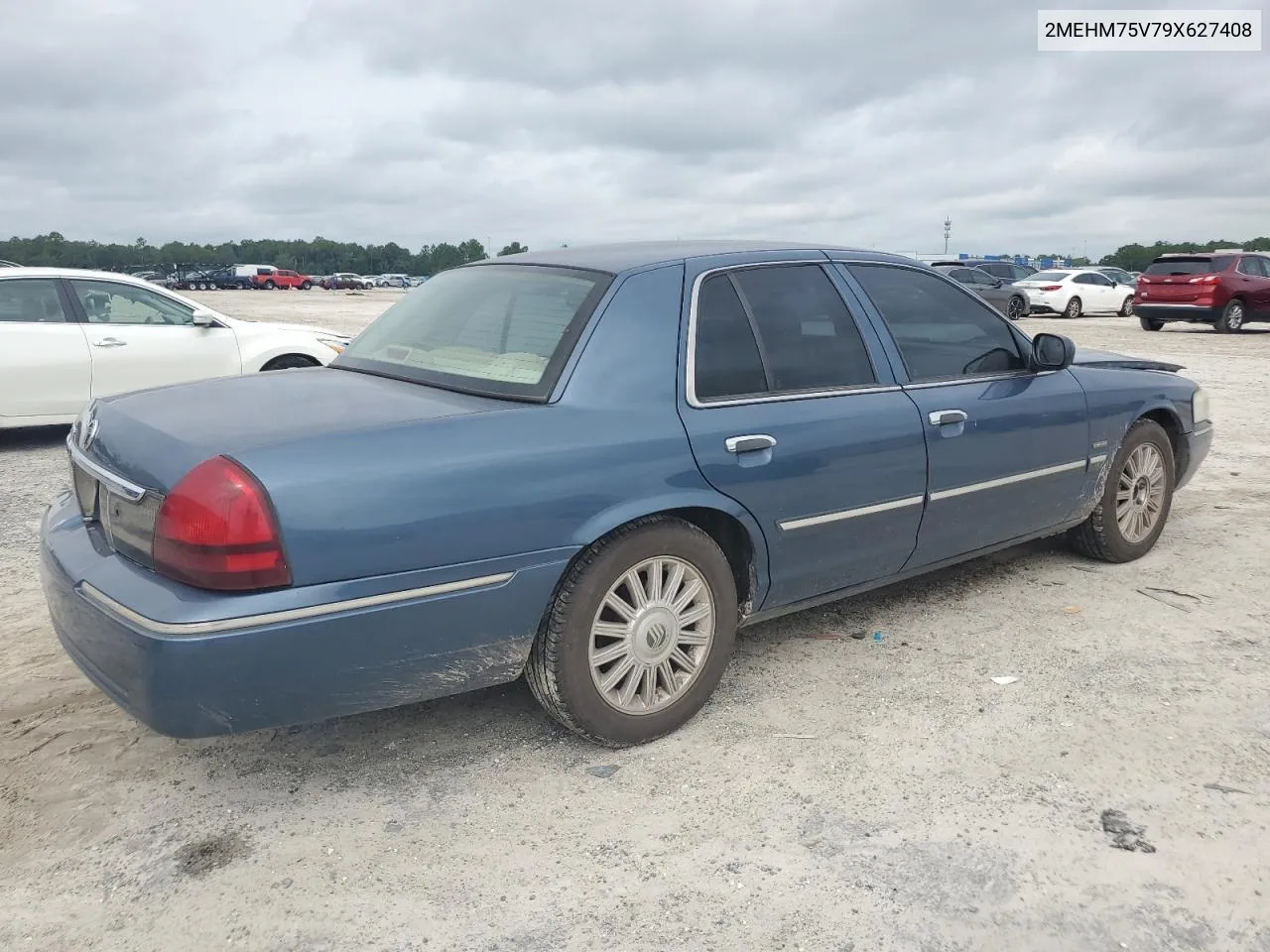 2009 Mercury Grand Marquis Ls VIN: 2MEHM75V79X627408 Lot: 70576104