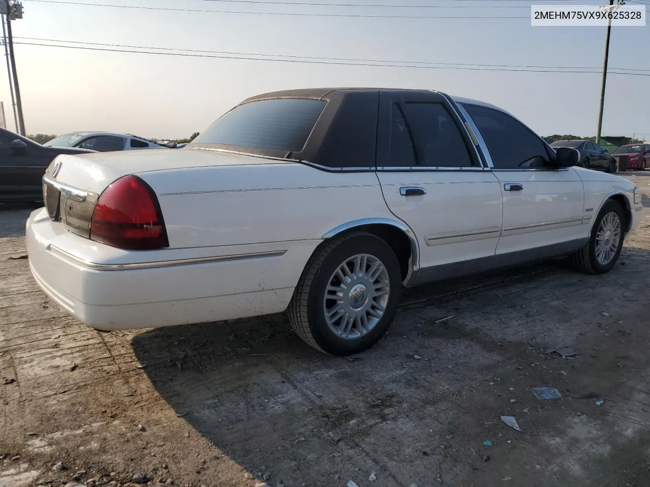 2009 Mercury Grand Marquis Ls VIN: 2MEHM75VX9X625328 Lot: 70685184