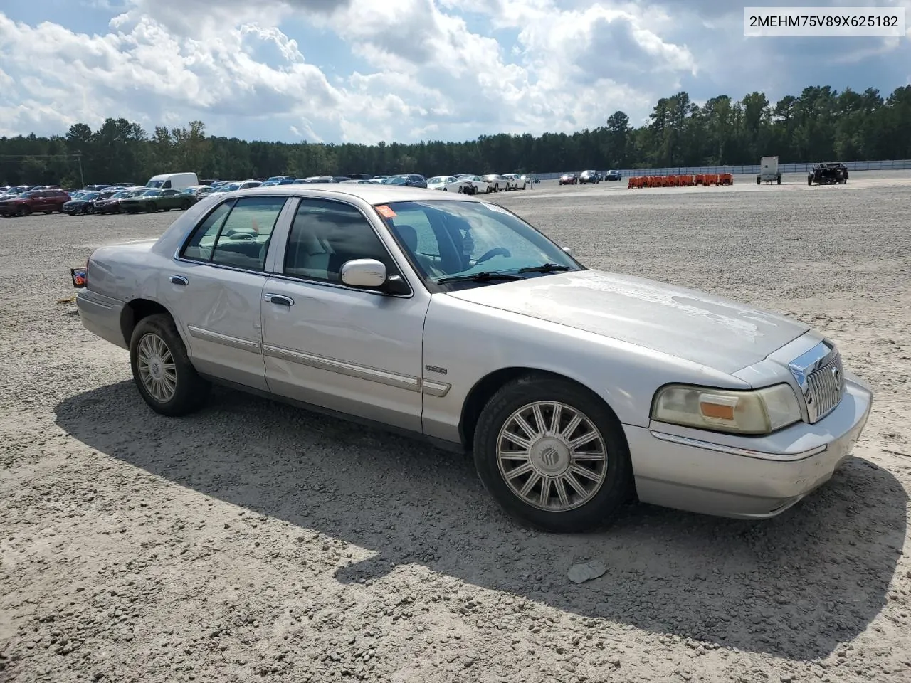 2009 Mercury Grand Marquis Ls VIN: 2MEHM75V89X625182 Lot: 71169284