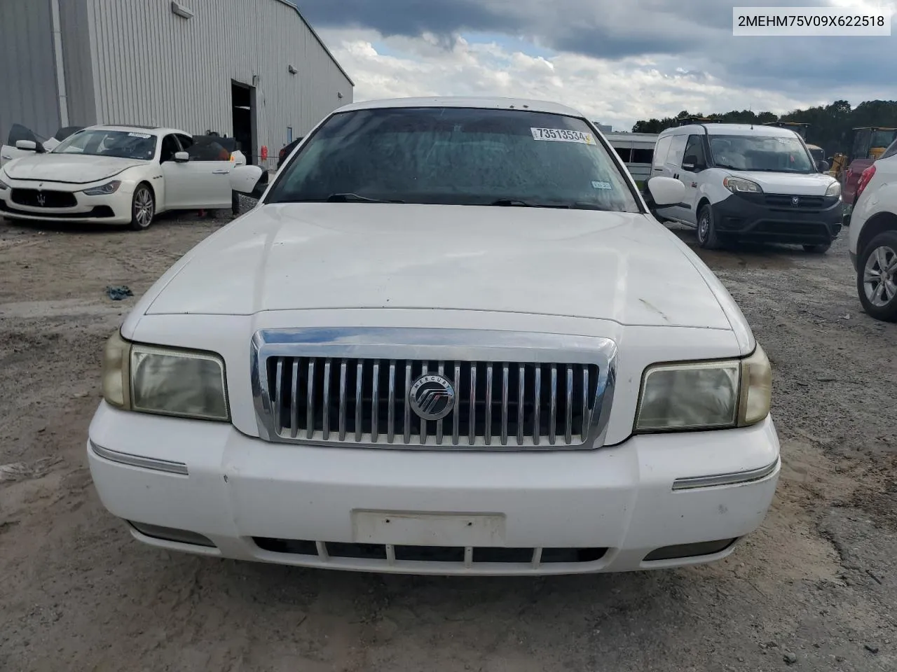 2009 Mercury Grand Marquis Ls VIN: 2MEHM75V09X622518 Lot: 73513534