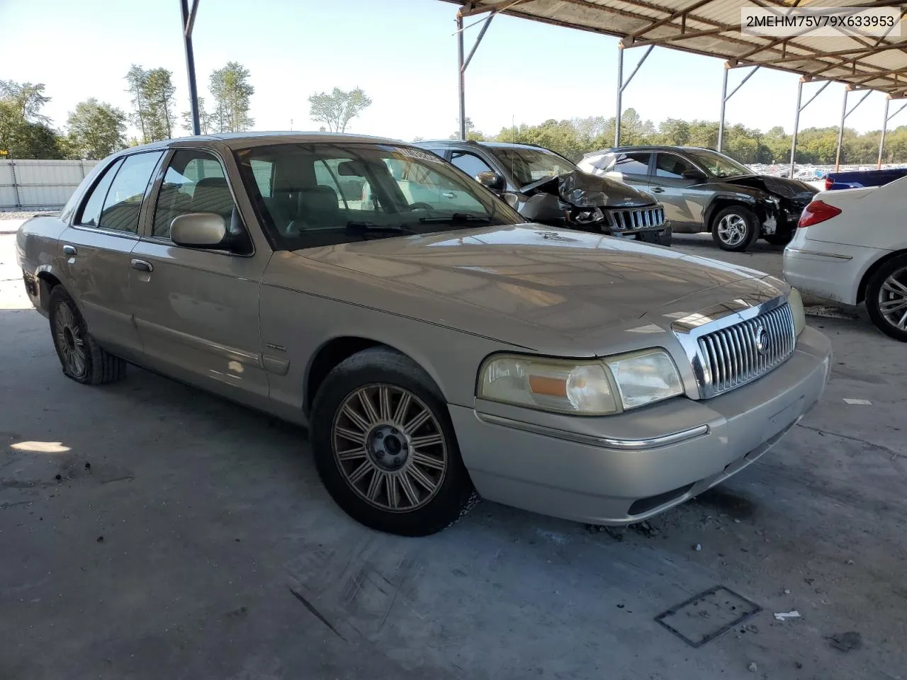 2009 Mercury Grand Marquis Ls VIN: 2MEHM75V79X633953 Lot: 74018254