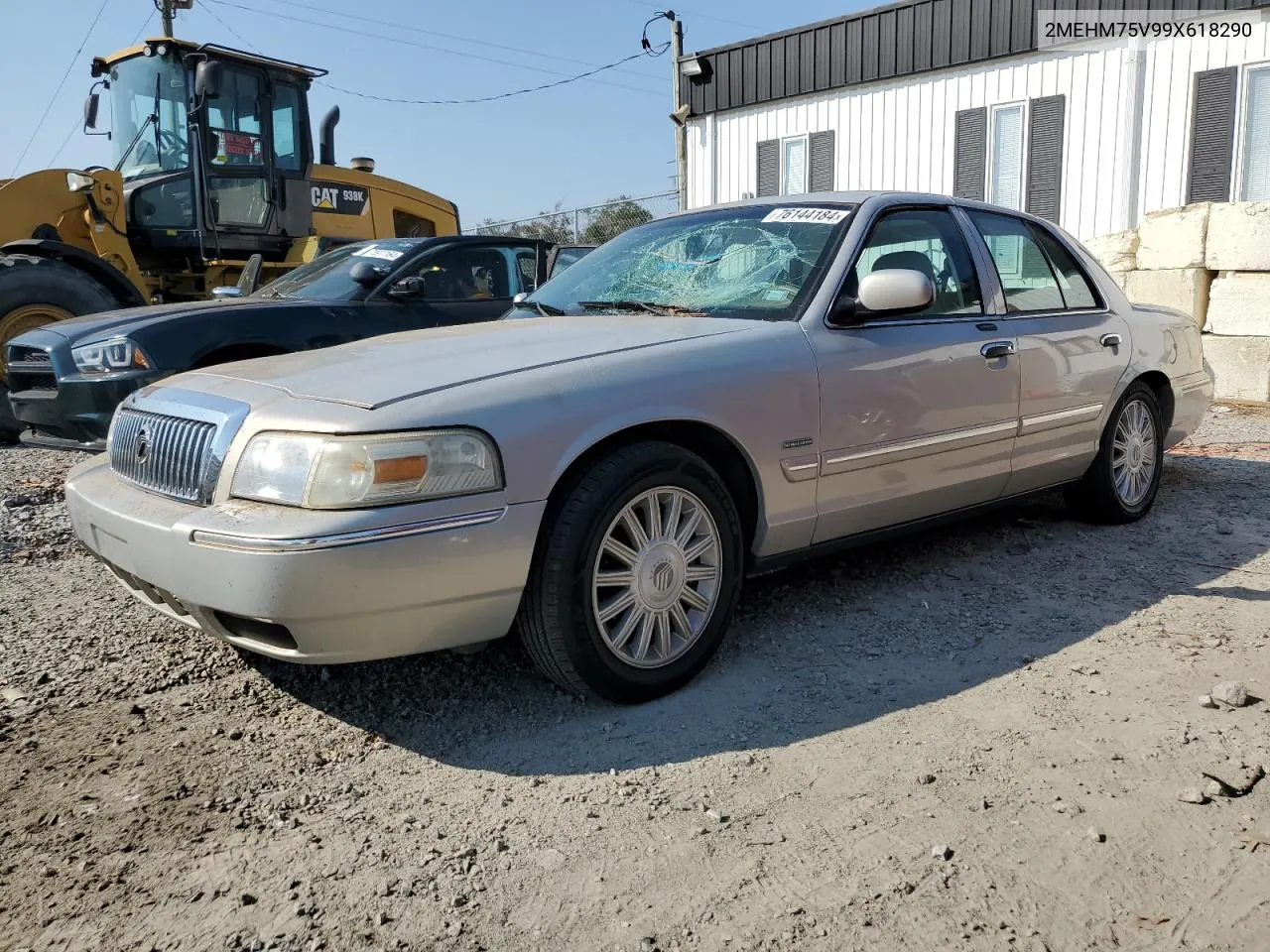 2009 Mercury Grand Marquis Ls VIN: 2MEHM75V99X618290 Lot: 76144184