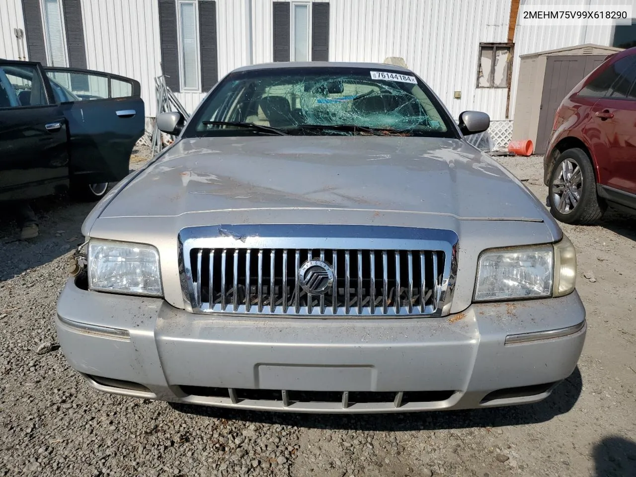 2009 Mercury Grand Marquis Ls VIN: 2MEHM75V99X618290 Lot: 76144184