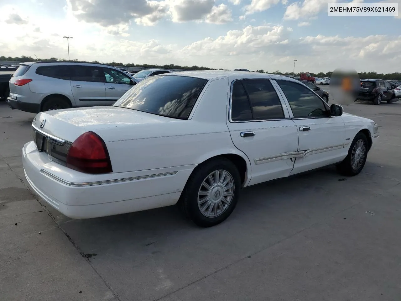 2009 Mercury Grand Marquis Ls VIN: 2MEHM75V89X621469 Lot: 78391514