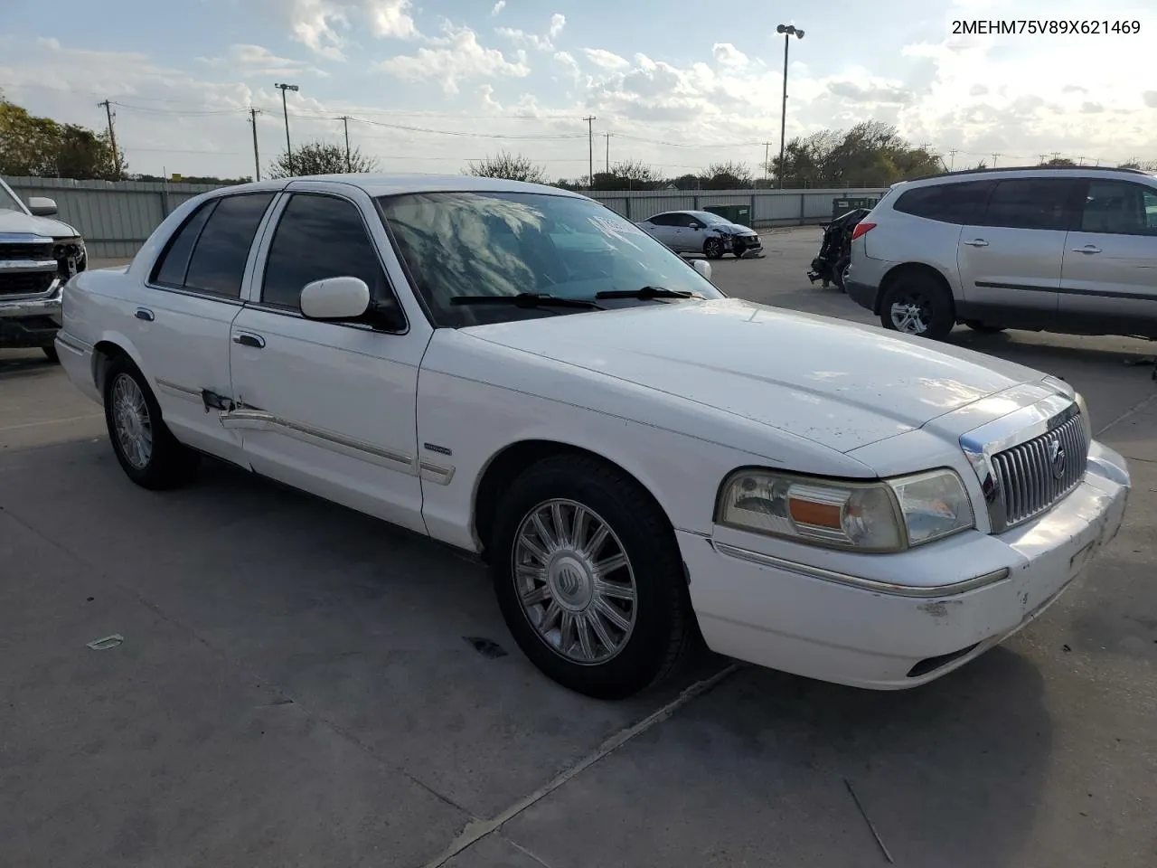 2009 Mercury Grand Marquis Ls VIN: 2MEHM75V89X621469 Lot: 78391514