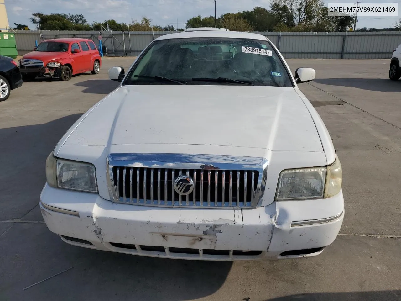 2009 Mercury Grand Marquis Ls VIN: 2MEHM75V89X621469 Lot: 78391514