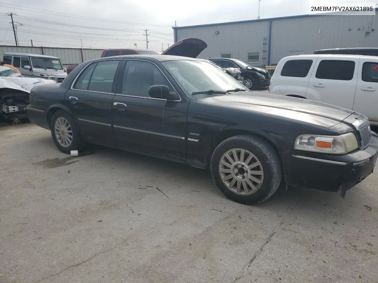 2010 Mercury Grand Marquis Ls VIN: 2MEBM7FV2AX621895 Lot: 54990744