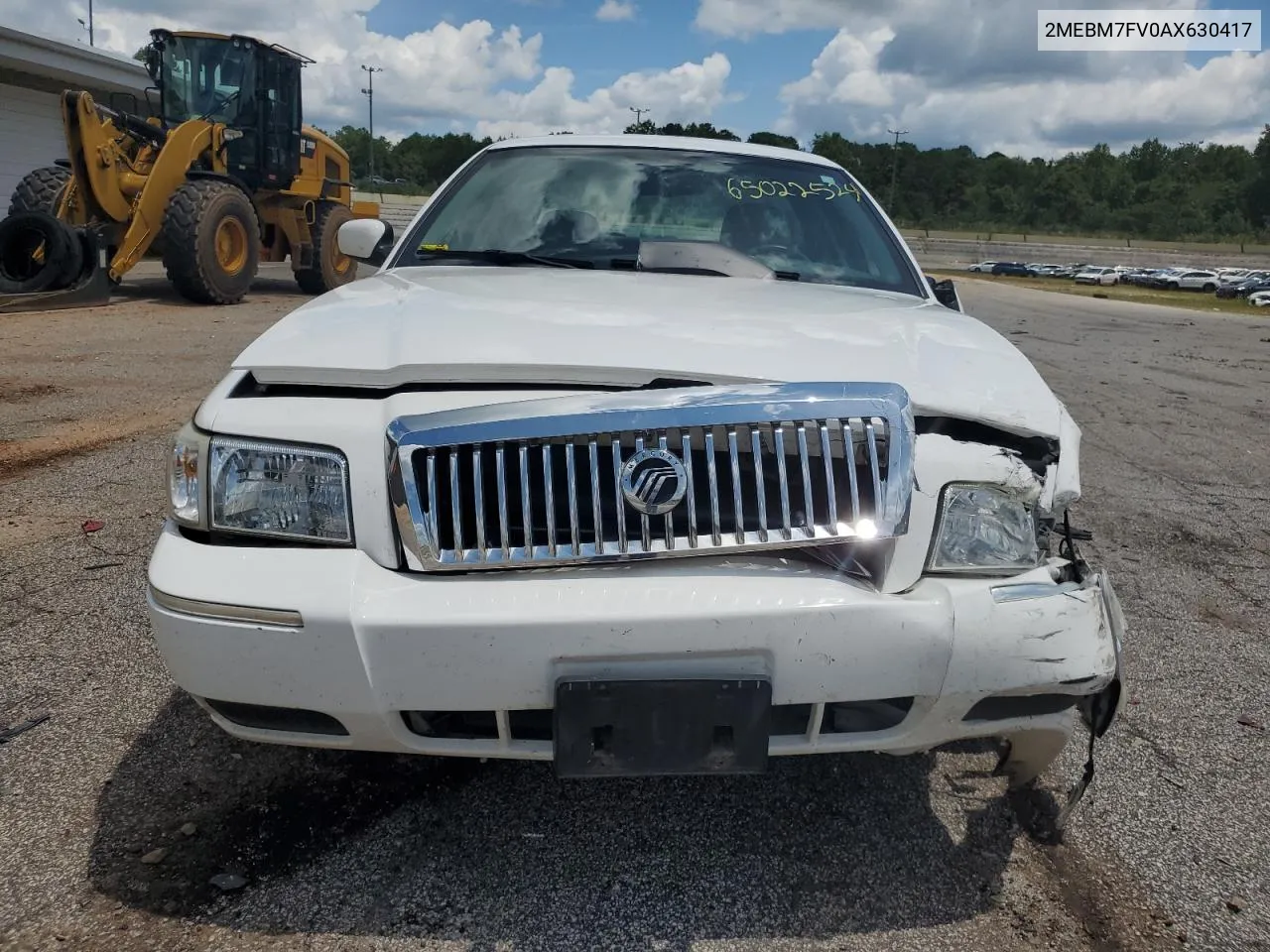 2010 Mercury Grand Marquis Ls VIN: 2MEBM7FV0AX630417 Lot: 65022524